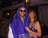 The sheik and his belly dancing bride