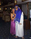 The sheik and his belly dancing bride