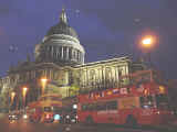 St. Paul's Cathedral at night