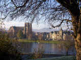 St. Andrews Cathedral and Tower Hotel on the banks of the River Ness