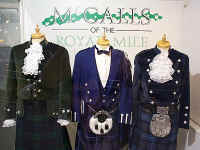 Scottish high fashion for the holidays - dressed to kilt?