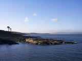 The scenic shoreline of Northern Ireland