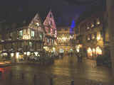 The majic of Rue Basque at night