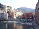 Vernazza's natural harbor