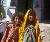 Our two little escorts through Pushkar