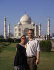 The obligory 'summer vacation' snapshot in front of the Taj