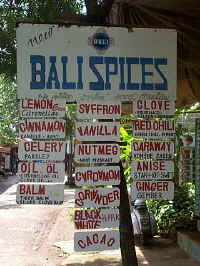 In Bali, they like their food like they like like their nights - hot and spicy