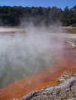 The steaming, fizzing waters of Champaign Pool