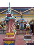 The deities of a Thai style temple in Georgetown