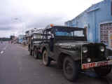 War era U.S. military jeeps are now used by a local driving shcool