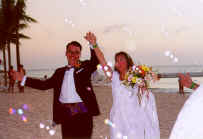 Getting hitched on the beach in Cozumel